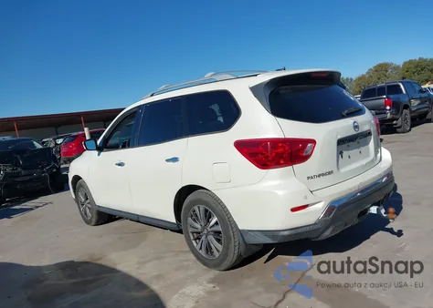 2017 Nissan Pathfinder Sv z USA, uszkodzony, nr VIN 5N1DR2MM6HC633799